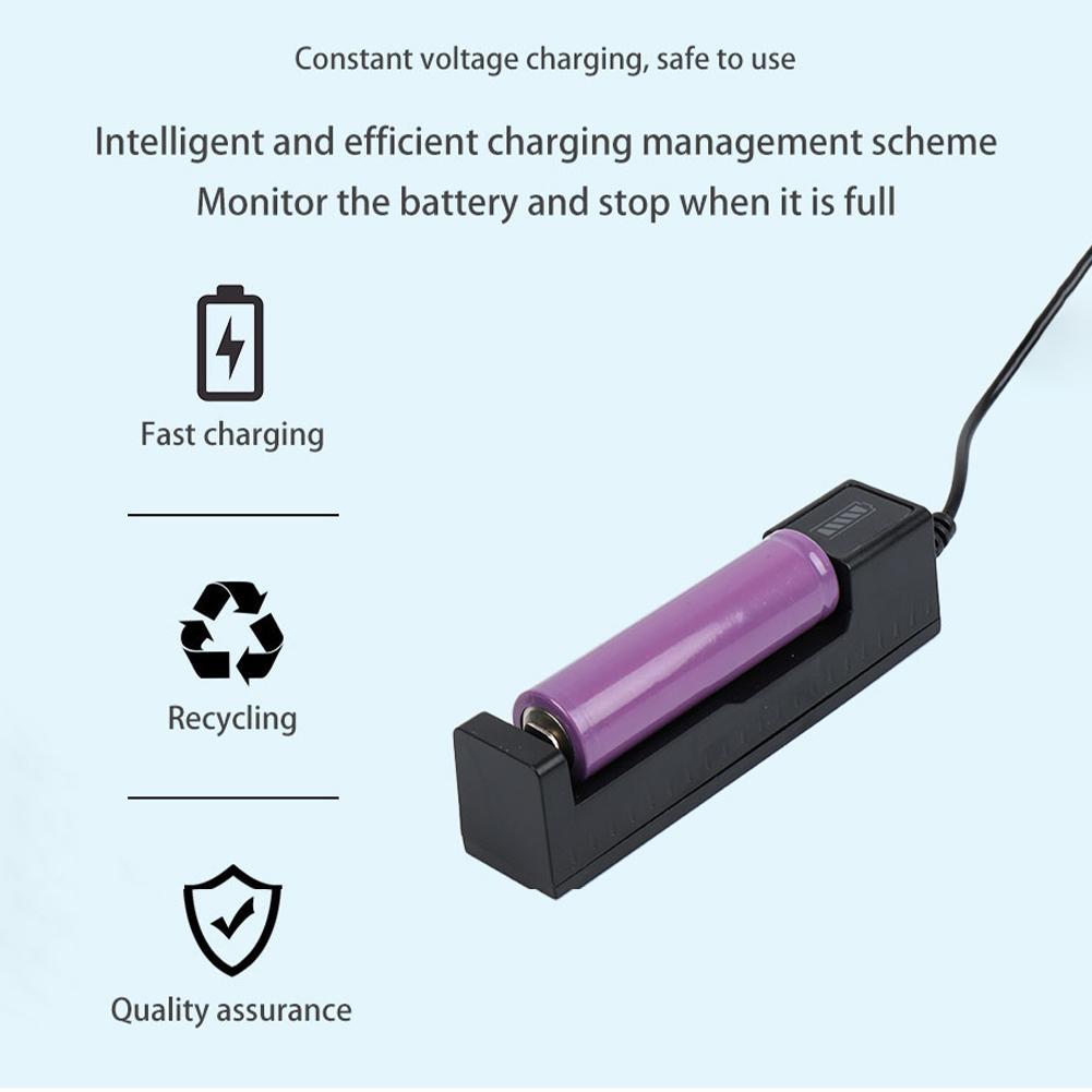 Vape Battery 18650 - Chargeur de batterie universel 18650 USB