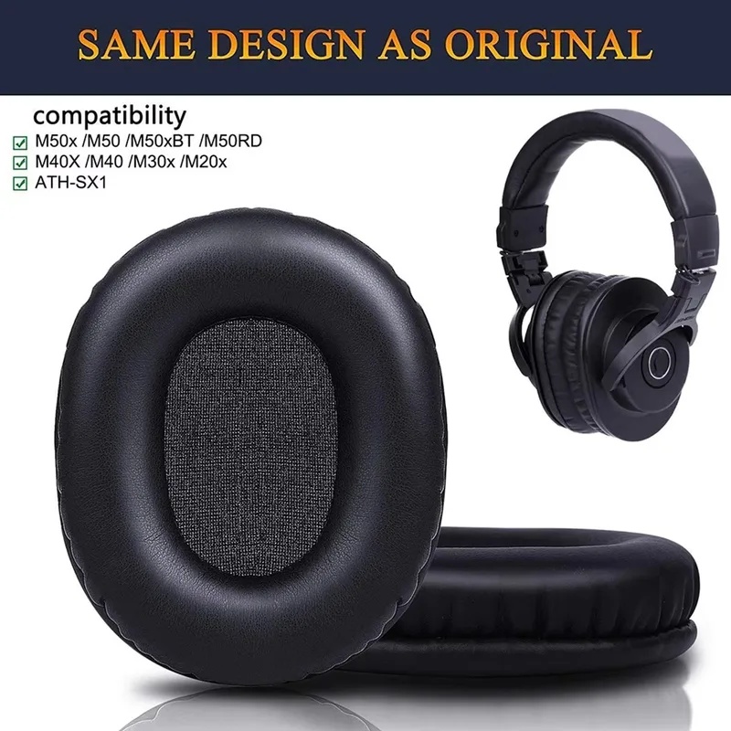 Audio Technica Headphone Ath-M20X - Coussinets d'oreille de remplacement en mousse