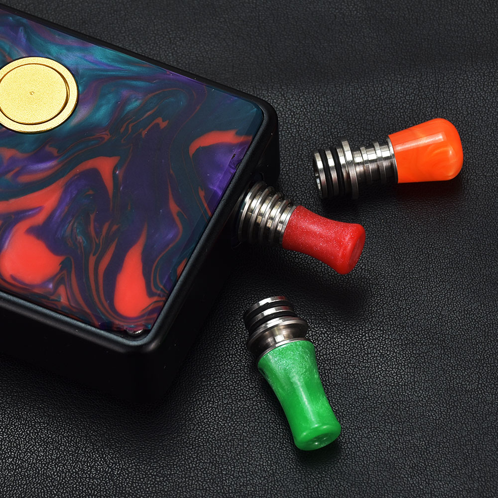 WOLFCOOLVAPE design rda tank a - Drip Tip Resin avis et prix