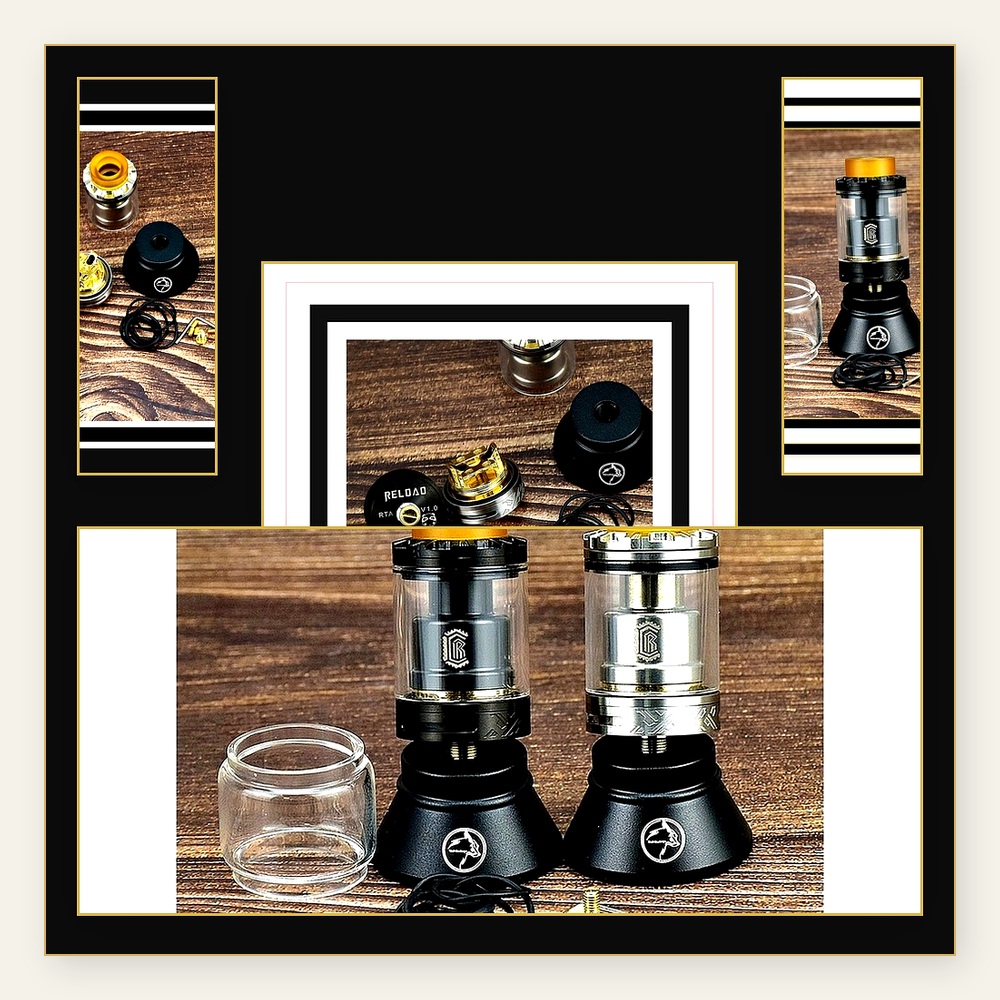 ReLoad RTA 24mm 3.5ml Atomiseu - Vape Accessory avis et prix