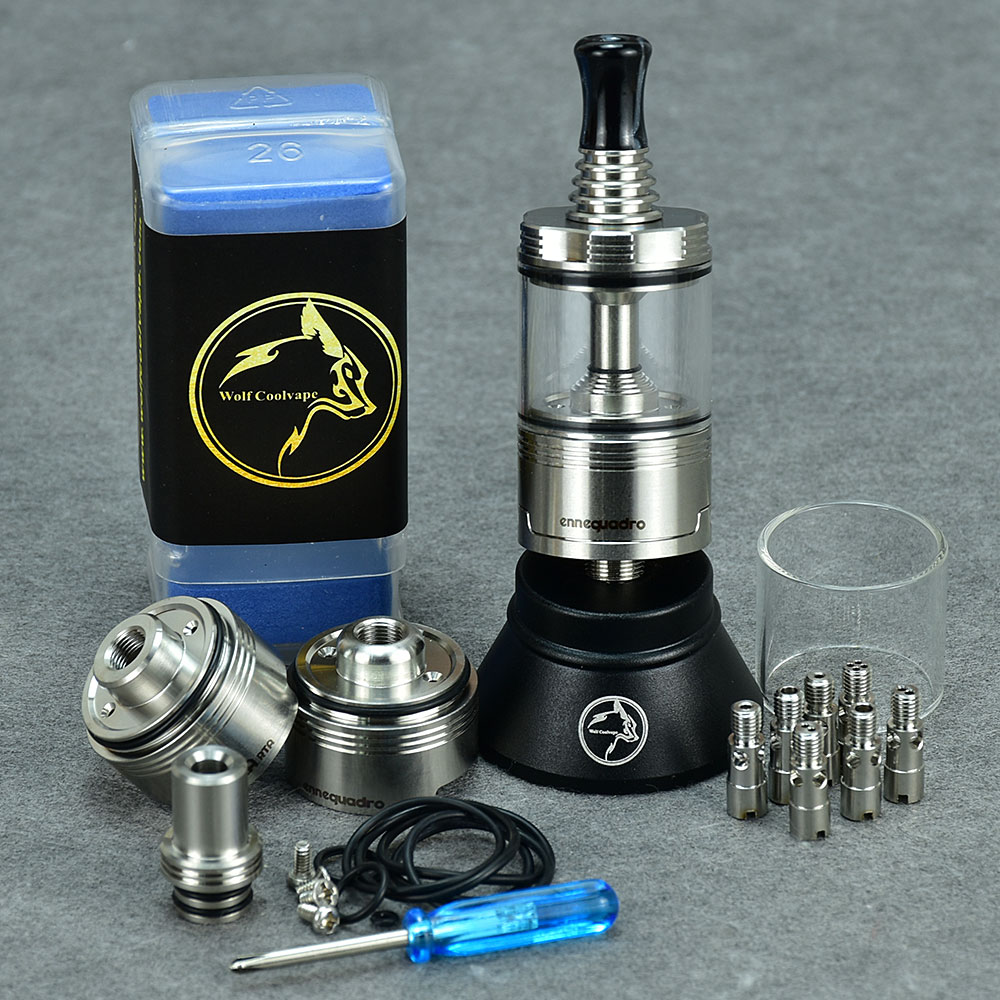 Wolfcoolvape Moka mtl RTA atom - Vaping Air avis et prix