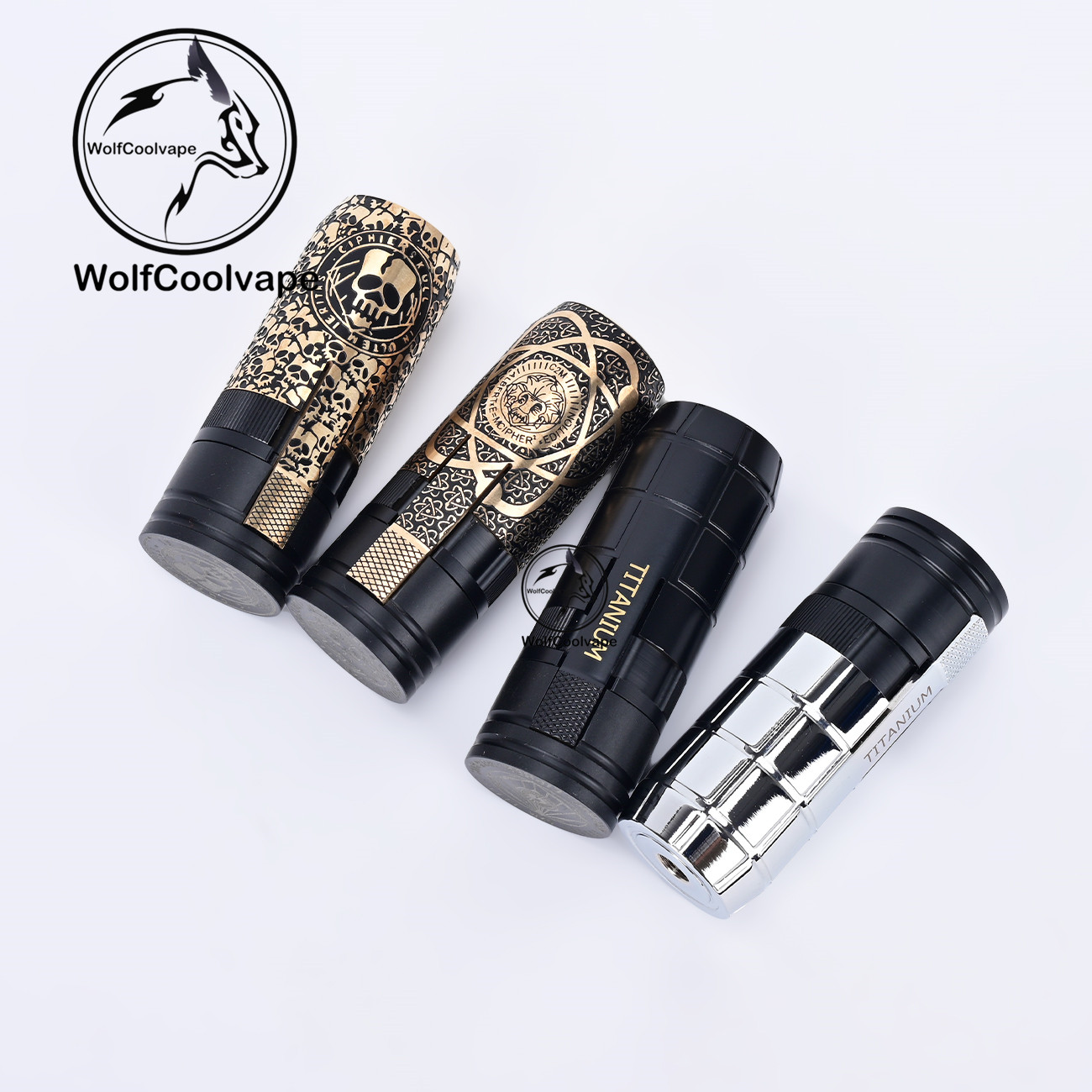 Wolfcoolvape MK2 spécial mécan - Vape Battery 18650 avis et prix