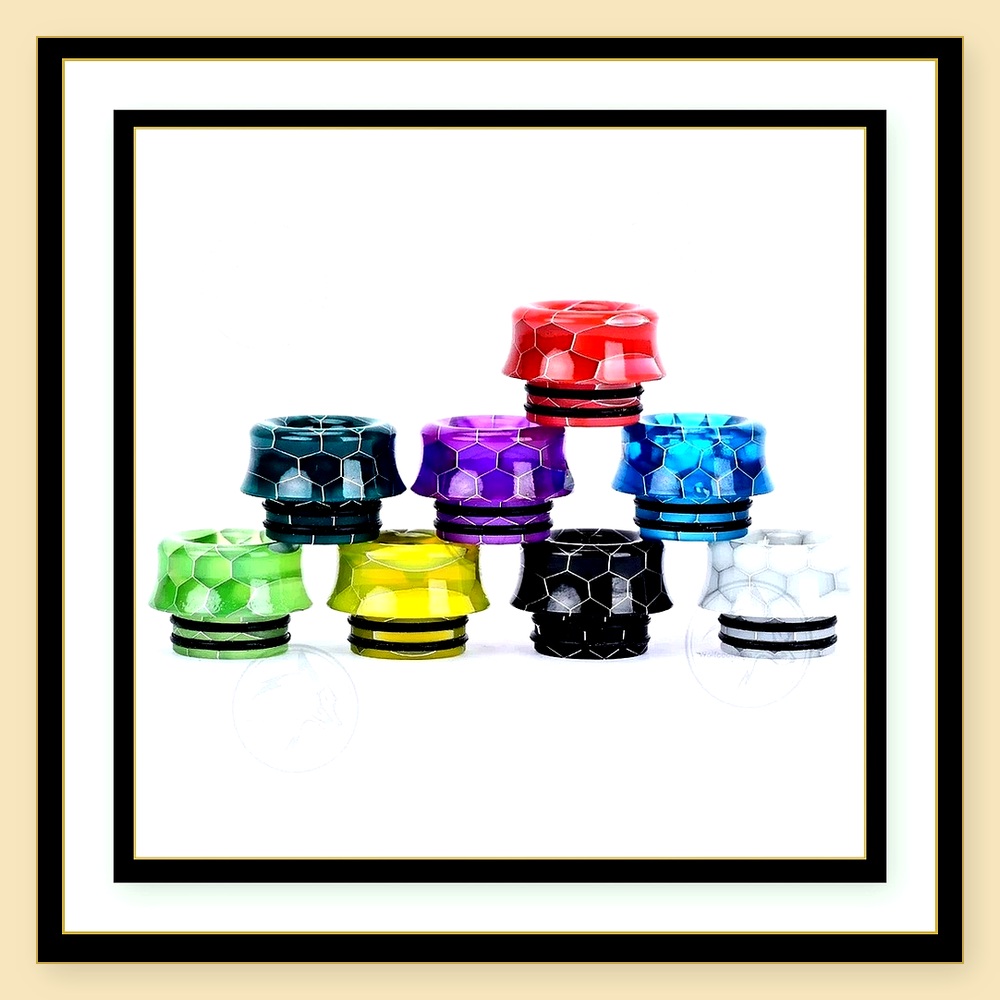 Ensemble de embouts Wolfcool 8 - Drip Tip Resin avis et prix