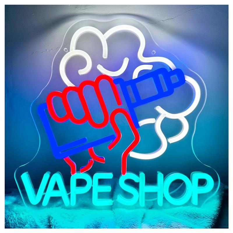 Enseigne néon LED pour magasin - Vaping Store avis et prix